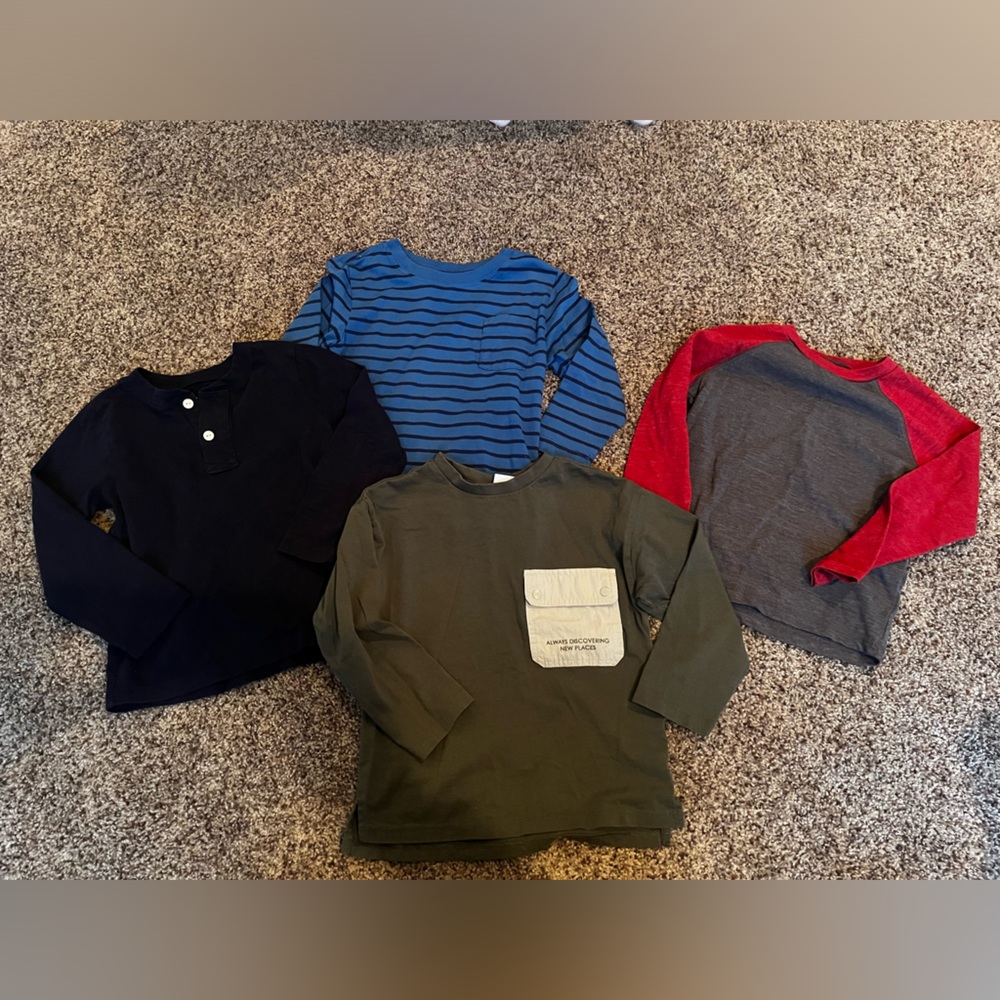 **Lot of 4 boy shirts!**